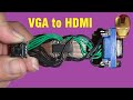 Adaptador Conversor Caseiro VGA para Hdmi 😱👌🙈🤩