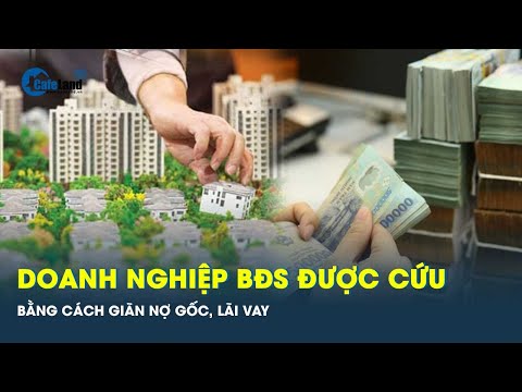 Doanh nghiệp bất động sản khó khăn sẽ được giãn, hoãn nợ | CafeLand mới nhất 2023