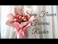 Soap Flower Forrero Rocher Bouquet || Exclusive wrap