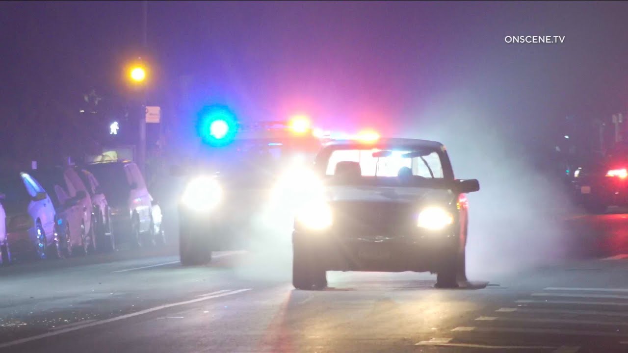 Wild LAPD Pursuit, PIT Maneuver on Camera! | Los Angeles