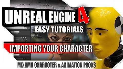 Import Mixamo Fuse Character and Apply Animation Packs - Unreal Engine 4