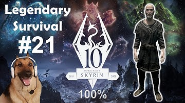 Skyrim Anniversary Edition Legendary Survival 100% - A Cornered Rat - Ep 21