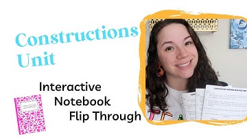 Constructions - Interactive Notebook Unit