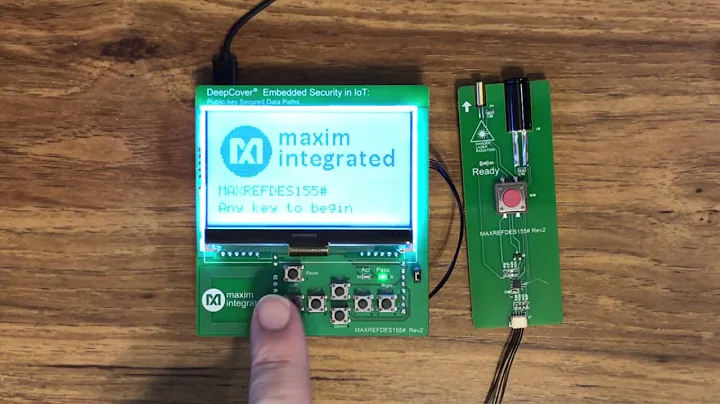 Using the MAXREFDES155 – Protecting the Internet of Things