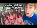 When Teens Think They Can Outsmart Cops