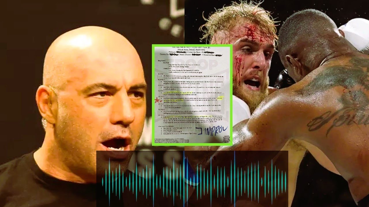 Joe Rogan LEAKS Audio Proving Jake Paul VS Mike Tyson SCRIPTED Fight