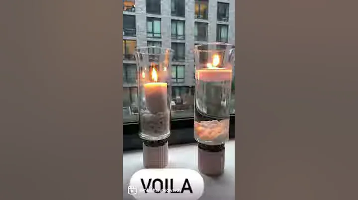 Dollar Store DIY Votive | Floating Candle Vase