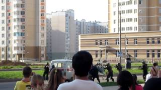 Захват на дороге: съемка эпизода сериала Захват на дороге: съемка эпизода сериала