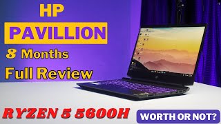 HP Pavilion Gaming Ryzen 5 5600H Full Review after 8 months | Best Laptop under 60k | Worth or not