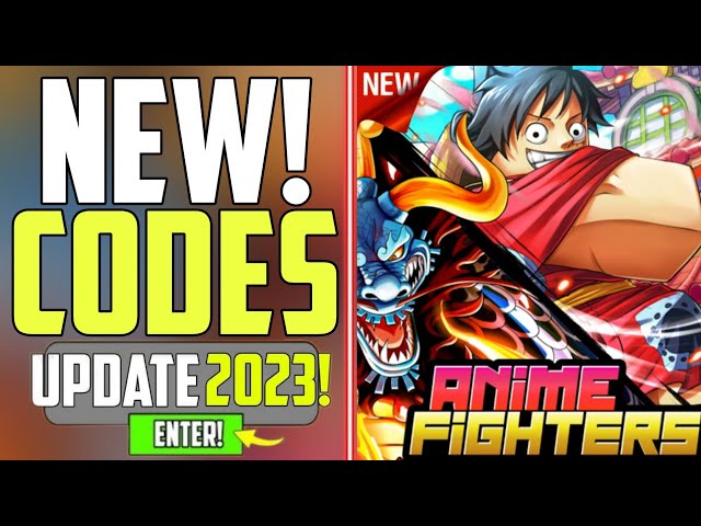 UPDATE ⚡ ANIME FIGHTERS SIMULATOR CODES 2023