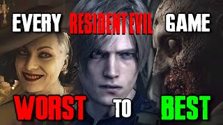 All Resident Evil Games Ranked and Best Places to Start