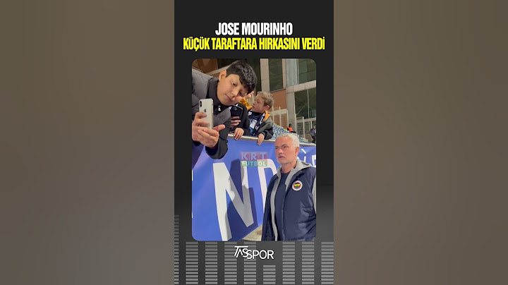 Jose Mourinho'dan küçük taraftara büyük jest!