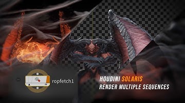 Houdini Solaris Tutorial - Rendering Multiple ROPS Together