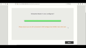 Ruckus Access point upgrade to Unleashed Version