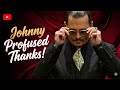 Johnny Depp Profusely Thanks Fans for Their Unwavering Support 🔥🔥