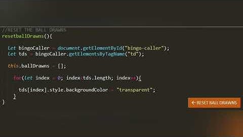 WEEK 11 MIDTERM PROJECT - BINGO GAME