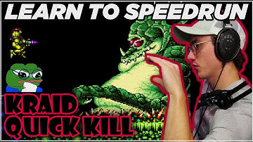Learn to Speedrun Super Metroid | Kraid Quick Kill