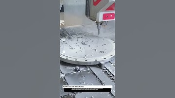 High Precision CNC Milling Machine in Action | Advanced Metalworking Technology