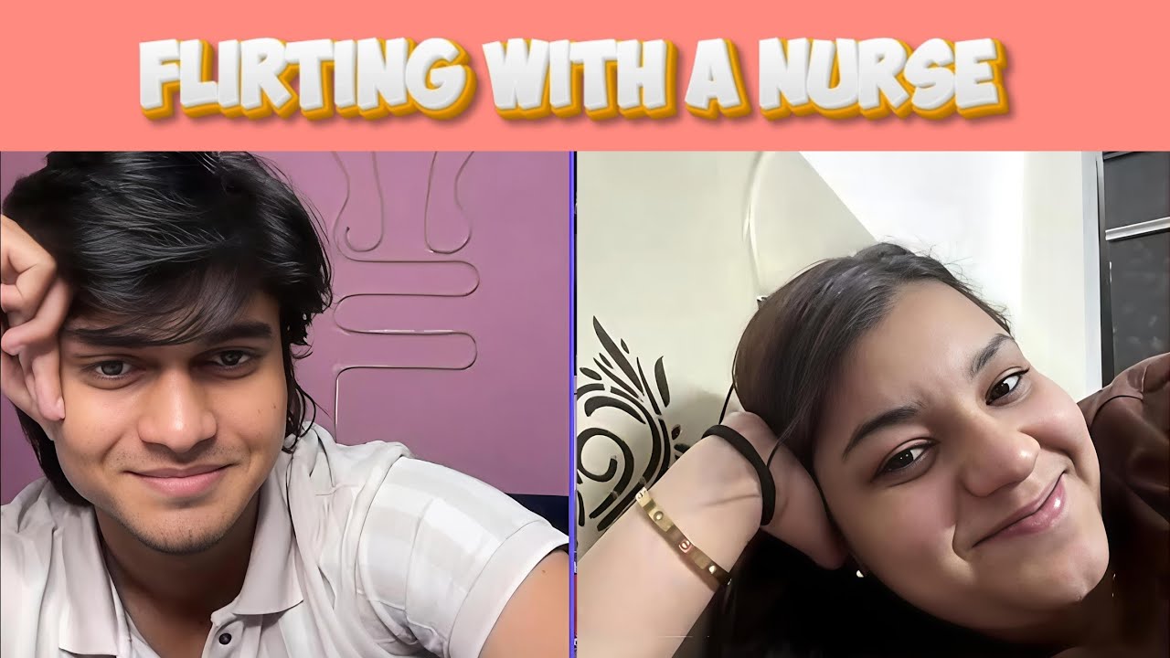 I Tried Flirting With a Nurse on Monkey Chat… It Actually Worked 😳 || UNFILTERED By Prankur 