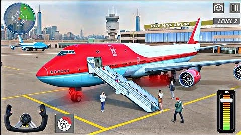 Real Flight Airplane City Pilot Simulator - Plane Boeing Emergency Landing - Android Gameplay