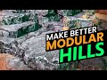 Make hills that rock wargaming terrain tutorial