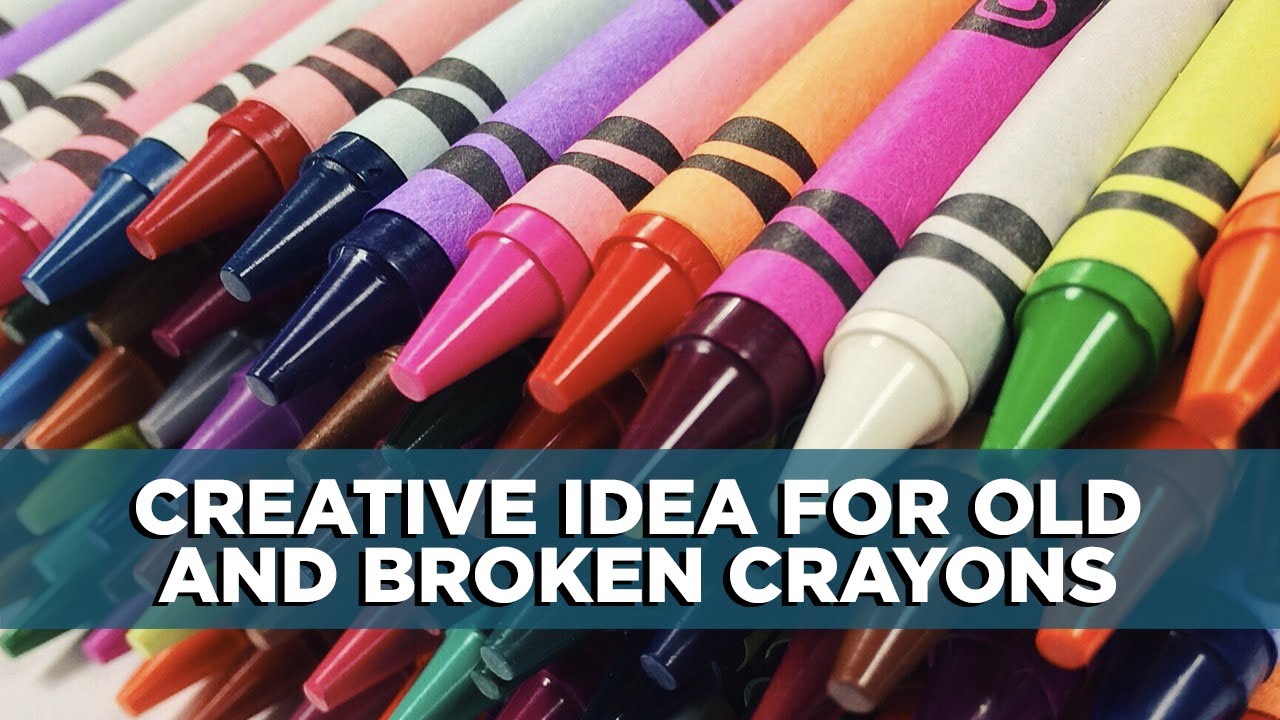 Creative Kids: Upcycled Crayon Shapes