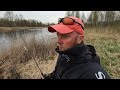 Поиск ЩУКИ весной! Рыбалка на небольшом озере! СПИННИНГ В АПРЕЛЕ!!!