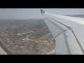 Airbus 330 thomas cook airlines landing at rhodes