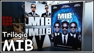 Dvd Trilogia Mib - Homens De Preto