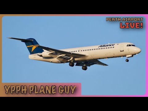 馃敶馃帴鉁堬笍 PERTH AIRPORT POP UP SHOW! PLANESPOTTING ACTION LIVE @ T1! W/ YPG