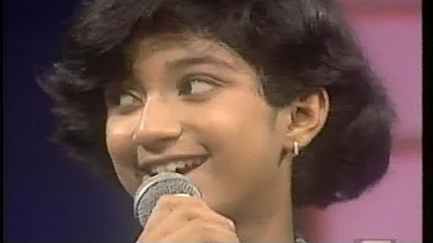 12 year old #ShreyaGhoshal - akhiyaan milaoon kabhi | #SonuNigam 1996