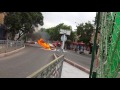 Машина сгорела пожар в Шымкенте - газовое оборудование для машины - ГБО