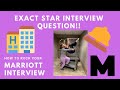 MARRIOTT VOYAGE MANAGER EXACT INTERVIEW QUESTIONS + ADVICE ON HOW TO ROCK YOUR *STAR* INTERVIEW!!!
