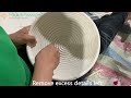 Rattan cane bread proofing banneton basket making by skillful craftsmen  vietnam handicraft factory