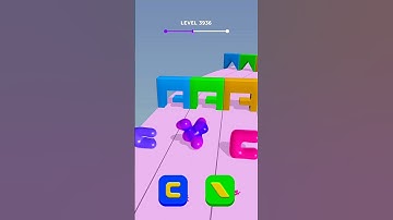 Best fun game ever (Blob Shifter 3D) level-3936 #games #shorts