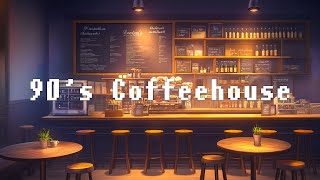 90's Coffeehouse Chill ☕ Classic with Lofi Hip Hop Mix 🎶 Vintage Vibes Help Relaxing and Studying