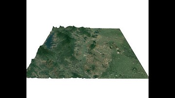 การทำแผนที่ 3 มิติ ในโปรแกรม QGIS (How to created 3Dmap from DEM in QGIS)