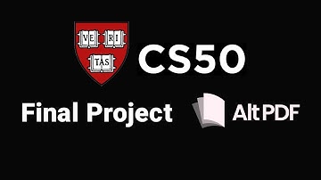 CS50 Final Project Web App: AltPDF