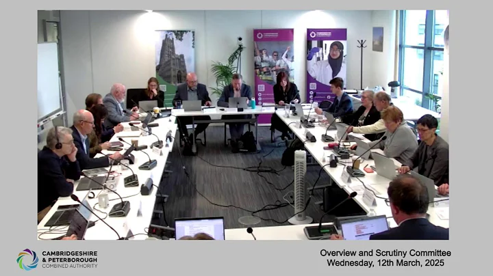 Overview and Scrutiny Committee - Wednesday, 12th March, 2025 10.00 am