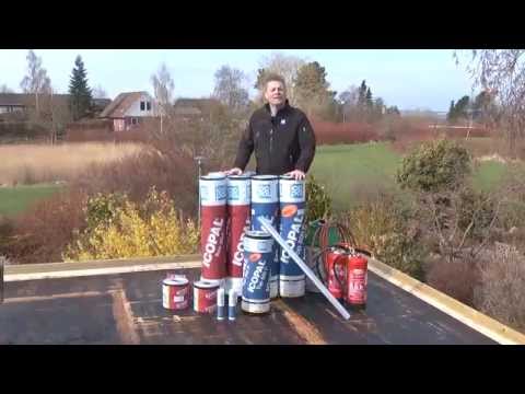 lægning af tagpap lægning af tagpap