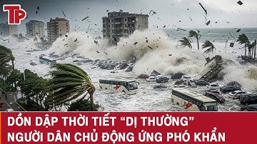 Dồn dập thời tiết “dị thường”: Bão số 12 sắp hình thành, không khí lạnh dồn dập, miền Trung mưa lớn