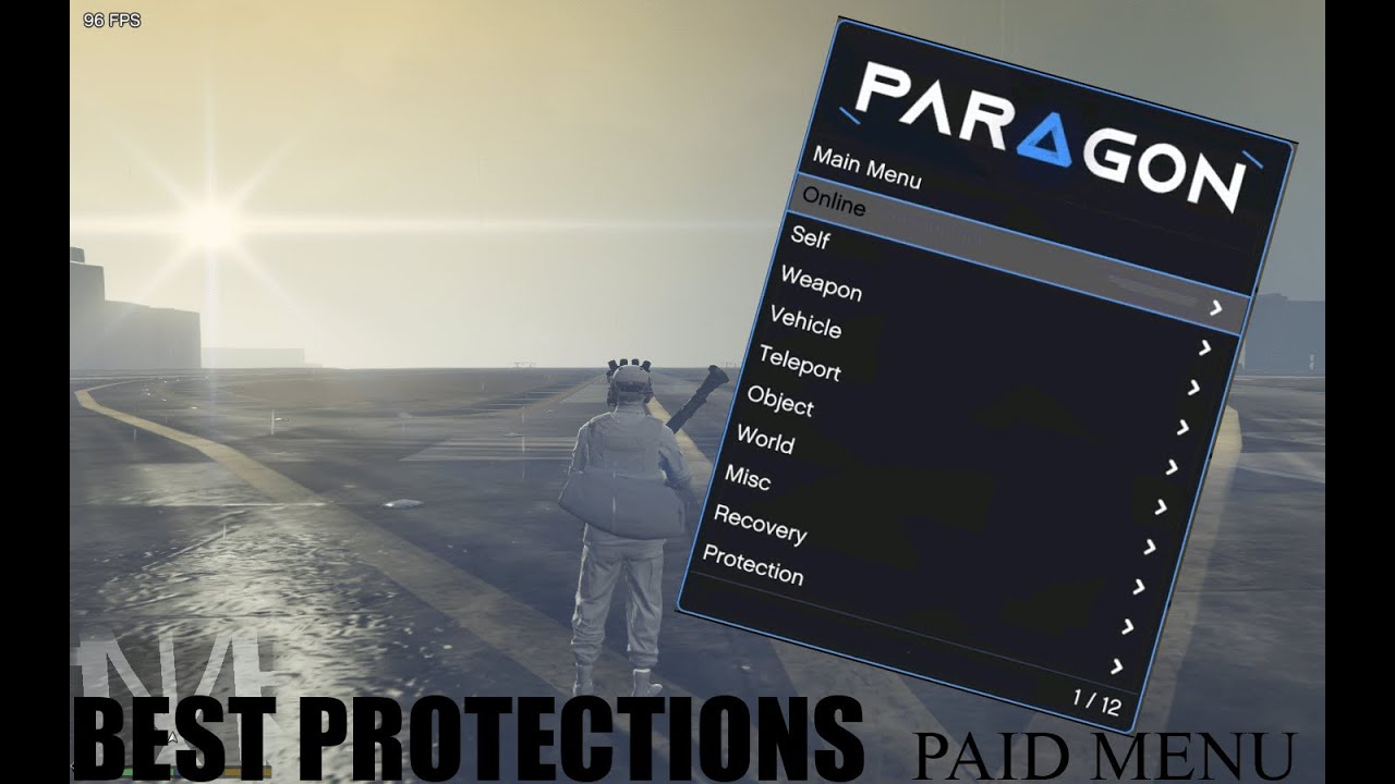 paragon gta 5 mod menu