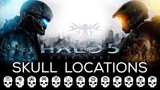 Halo 5 Skulls Locations ★ Gravelord Achievement