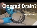 Clogged Drain? Clogged Drain?