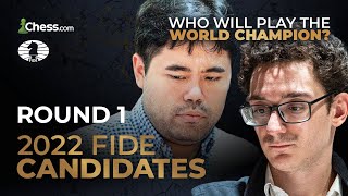 Biggest Tournament Of The Year LIVE | FIDE Candidates 2022 | Round 1