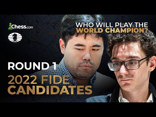 FIDE Candidates Tournament 2022: Round 1 