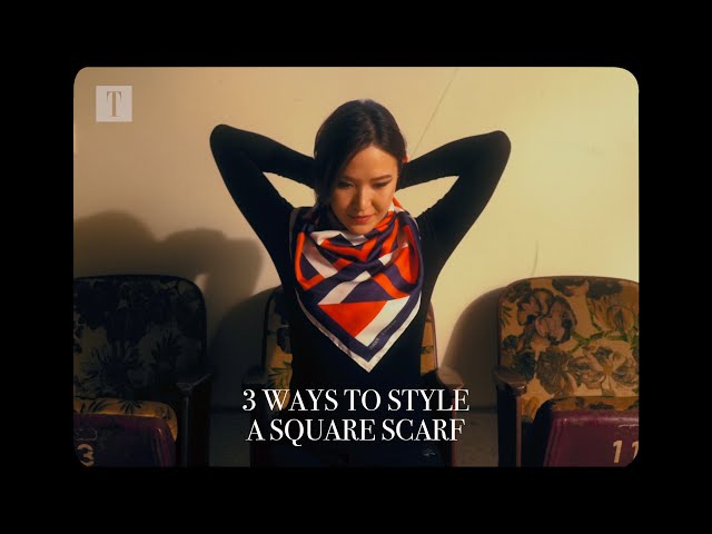 How to Wear Square Scarves - 7 Easy Styles - Elizabetta