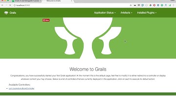 Grails 3 and MongoDB Tutorial: Build CRUD Web Application Faster + Article + Source code