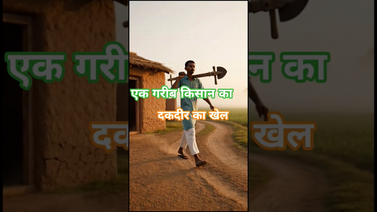 एक गरीब किसान का तकदीर का खेल || Ek garib kisan ki khani || 