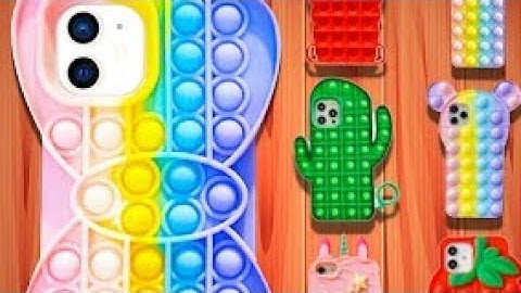 Fidget toys interesting pop it game play #popping#mobile game #relaxing game #games